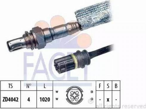 FACET 107.957 - Sonda lambda autozon.pro