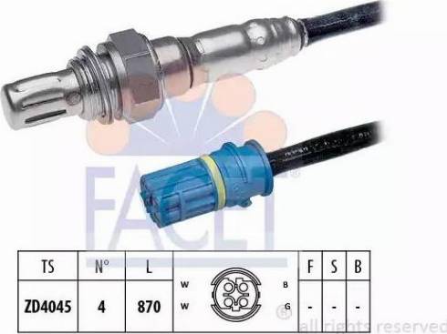 FACET 10.7972 - Sonda lambda autozon.pro