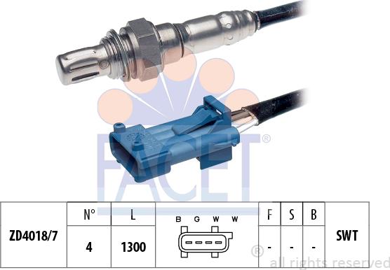 FACET 10.7591 - Sonda lambda autozon.pro