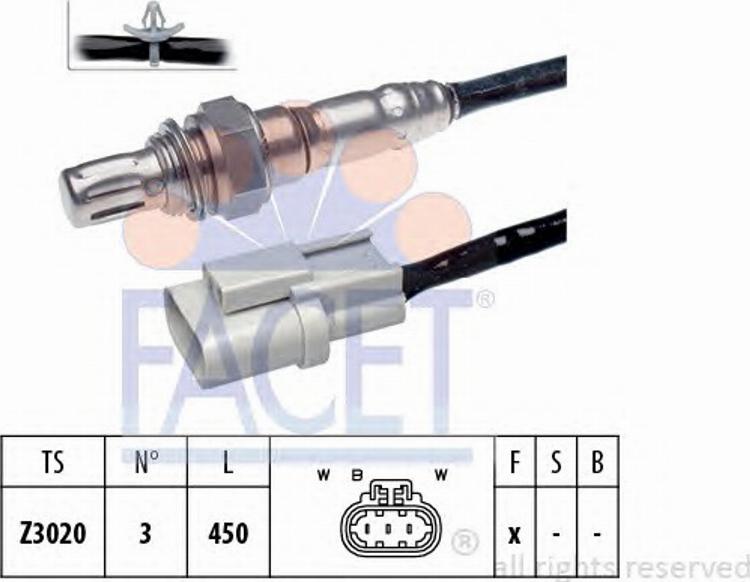 FACET 10.7550 - Sonda lambda autozon.pro