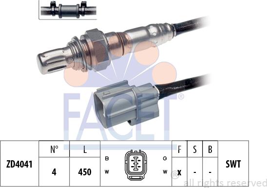 FACET 10.7654 - Sonda lambda autozon.pro