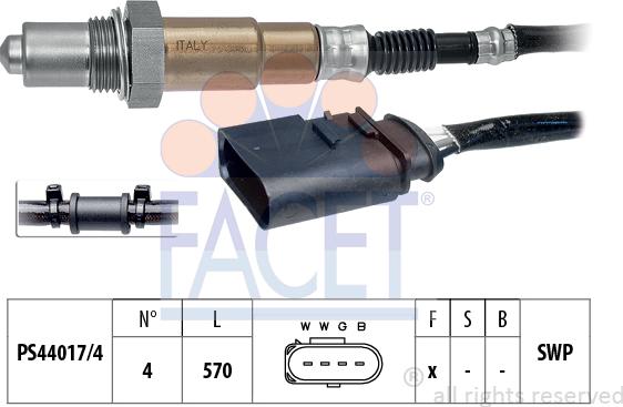 FACET 10.7600 - Sonda lambda autozon.pro