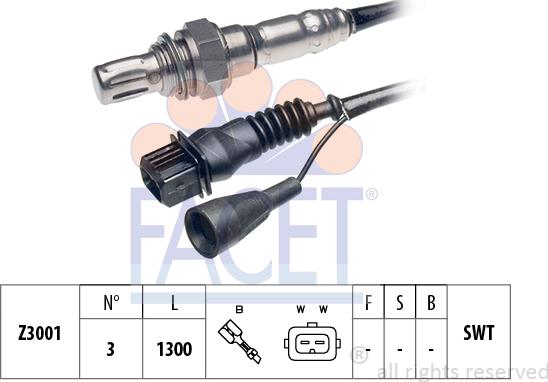 FACET 10.7051 - Sonda lambda autozon.pro