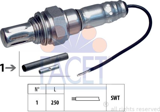 FACET 10.7001 - Sonda lambda autozon.pro