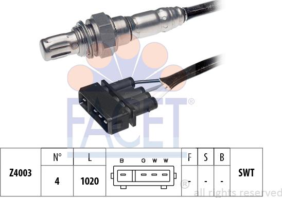 FACET 10.7034 - Sonda lambda autozon.pro