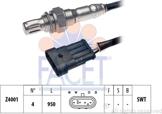 FACET 10.7020 - Sonda lambda autozon.pro