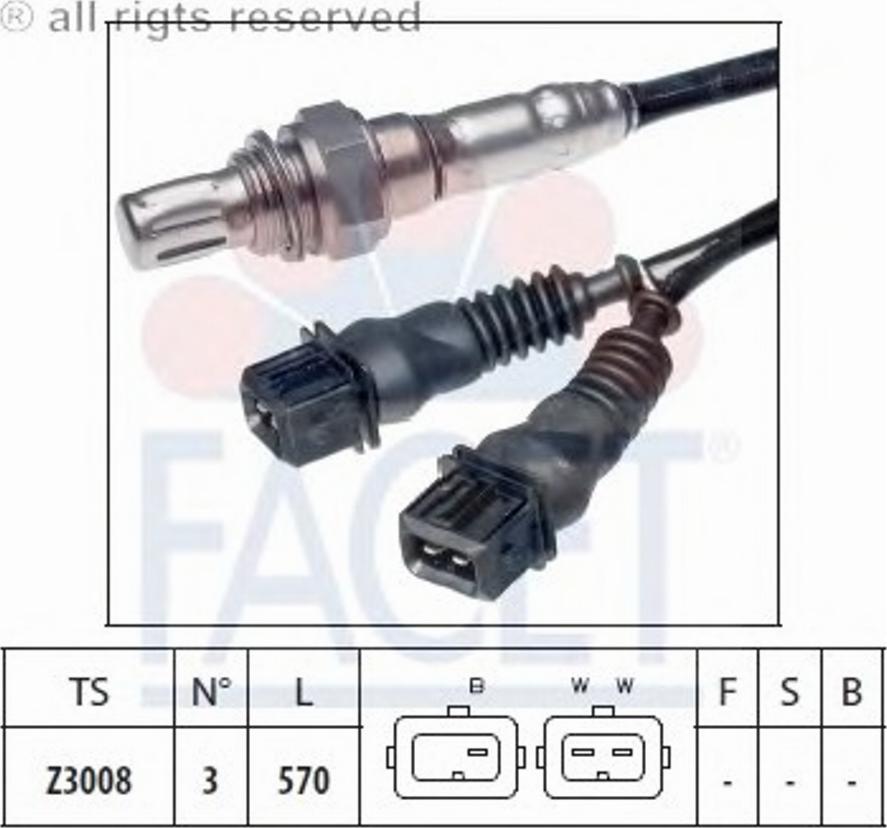 FACET 107079 - Sonda lambda autozon.pro