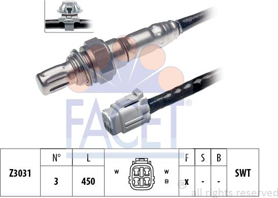 FACET 10.7866 - Sonda lambda autozon.pro