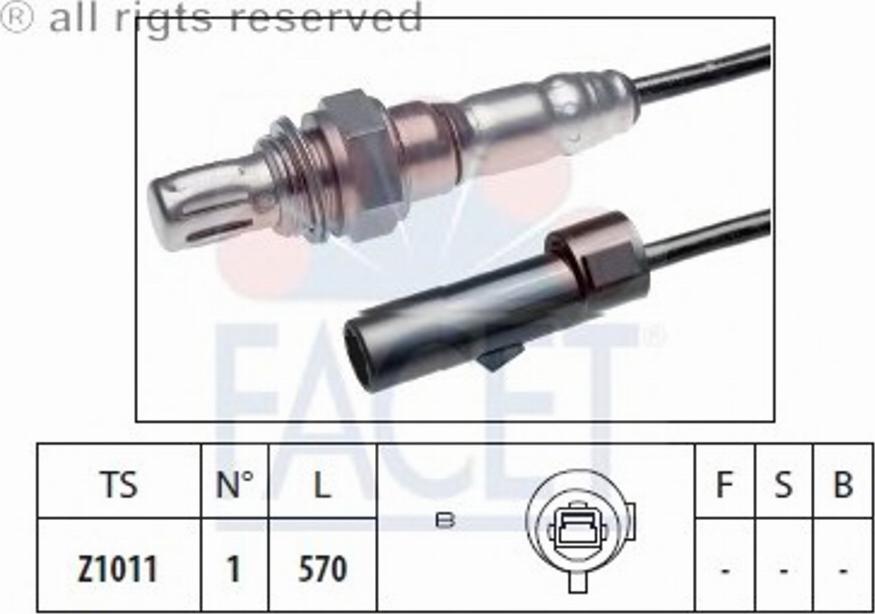 FACET 107366 - Sonda lambda autozon.pro