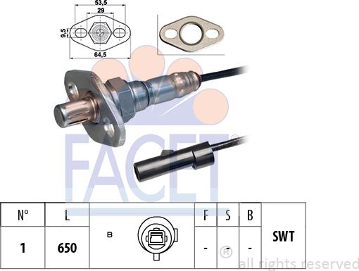 FACET 107.248 - Sonda lambda autozon.pro