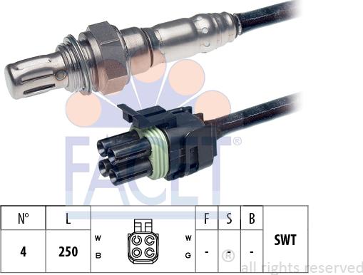 FACET 10.7269 - Sonda lambda autozon.pro