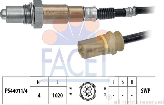 FACET 107.273 - Sonda lambda autozon.pro