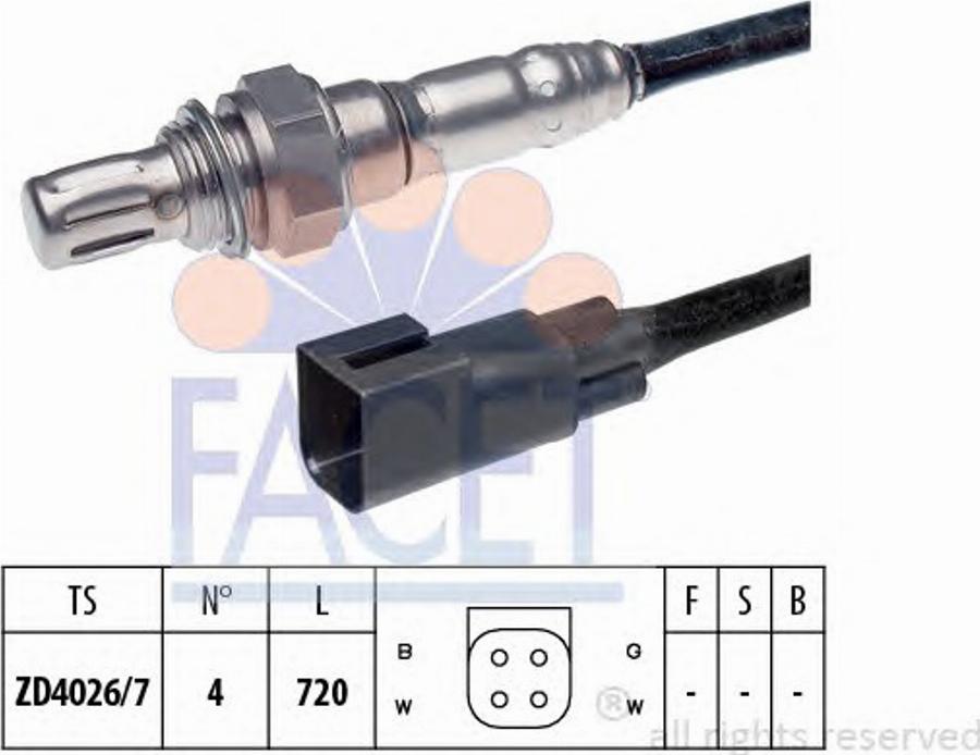 FACET 107.799 - Sonda lambda autozon.pro