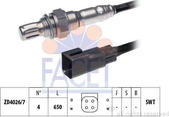 FACET 10.7797 - Sonda lambda autozon.pro