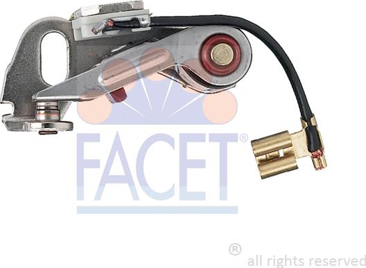 FACET 1.2562 - Kit contatti, Distributore di accensione autozon.pro