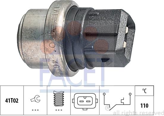 FACET 74.095 - Sensore, Temperatura refrigerante autozon.pro