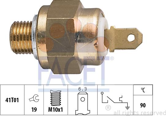 FACET 74.093 - Sensore, Temperatura refrigerante autozon.pro