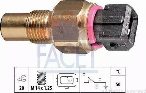 FACET 7.4088 - Sensore, Temperatura refrigerante autozon.pro