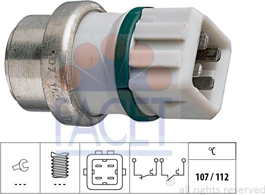 FACET 7.4104 - Sensore, Temperatura refrigerante autozon.pro