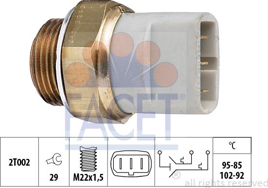 FACET 7.5635 - Termocontatto, Ventola radiatore autozon.pro