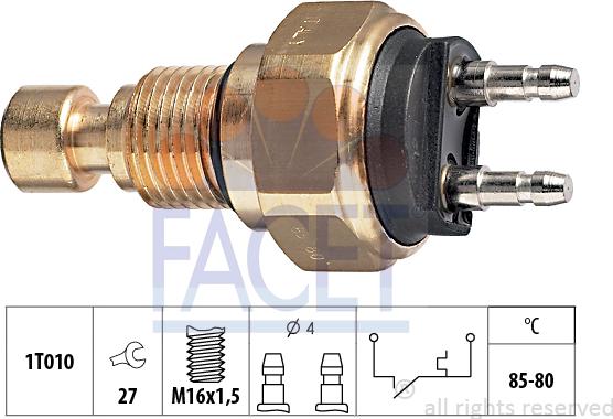 FACET 75.035 - Termocontatto, Ventola radiatore autozon.pro