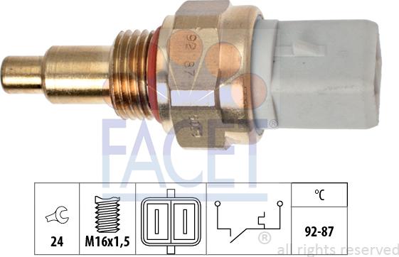 FACET 75.029 - Termocontatto, Ventola radiatore autozon.pro