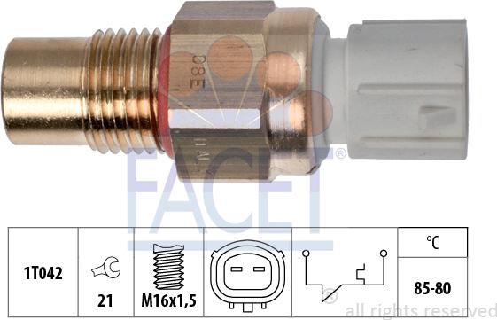 FACET 7.5246 - Termocontatto, Ventola radiatore autozon.pro