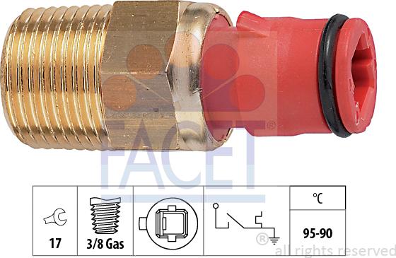 FACET 75.277 - Termocontatto, Ventola radiatore autozon.pro