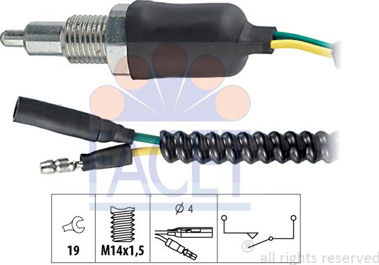 FACET 7.6094 - Interruttore, Luce di retromarcia autozon.pro