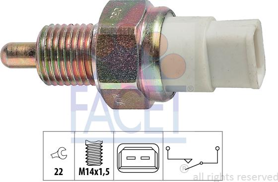 FACET 76.042 - Interruttore, Luce di retromarcia autozon.pro