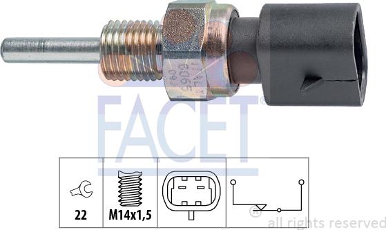 FACET 76.065 - Interruttore, Luce di retromarcia autozon.pro