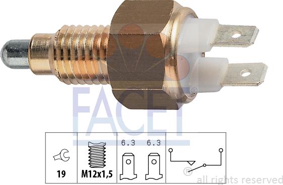 FACET 7.6009 - Interruttore, Luce di retromarcia autozon.pro