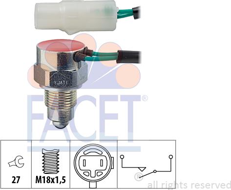 FACET 7.6087 - Interruttore, Luce di retromarcia autozon.pro