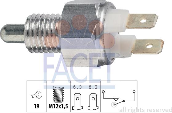 FACET 76.029 - Interruttore, Luce di retromarcia autozon.pro