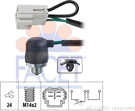 FACET 7.6144 - Interruttore, Luce di retromarcia autozon.pro