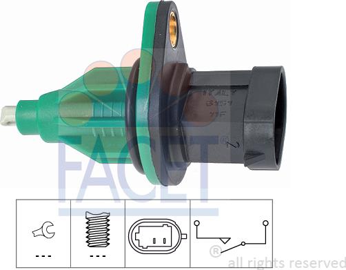 FACET 7.6151 - Interruttore, Luce di retromarcia autozon.pro