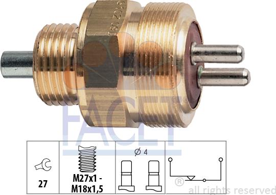 FACET 7.6102 - Innesto, Riduttore del cambio autozon.pro