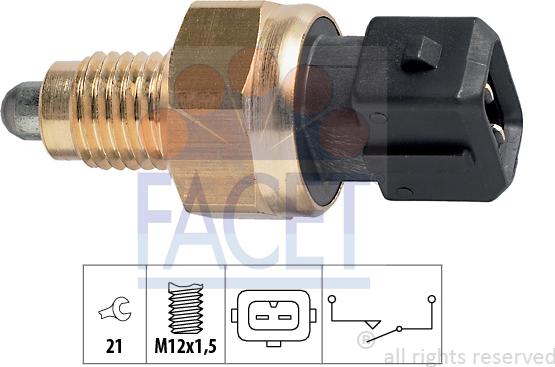 FACET 7.6131 - Interruttore, Luce di retromarcia autozon.pro