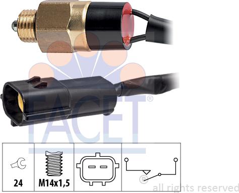 FACET 7.6346 - Interruttore, Luce di retromarcia autozon.pro