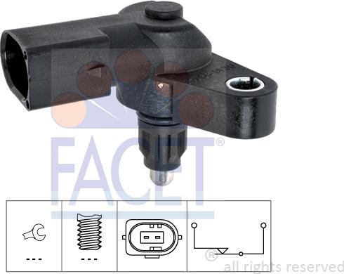 FACET 76.339 - Interruttore, Luce di retromarcia autozon.pro