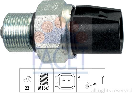 FACET 7.6321 - Interruttore, Luce di retromarcia autozon.pro