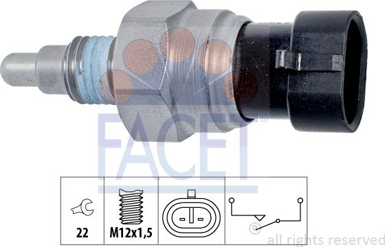 FACET 7.6323 - Interruttore, Luce di retromarcia autozon.pro