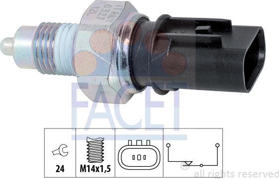 FACET 7.6327 - Interruttore, Luce di retromarcia autozon.pro