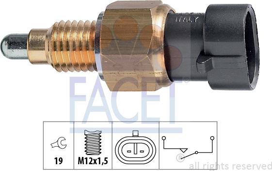 FACET 7.6249 - Interruttore, Luce di retromarcia autozon.pro