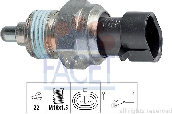 FACET 7.6254 - Interruttore, Luce di retromarcia autozon.pro