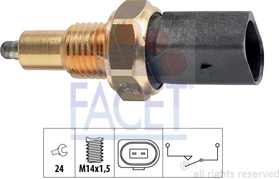 FACET 7.6256 - Interruttore, Luce di retromarcia autozon.pro