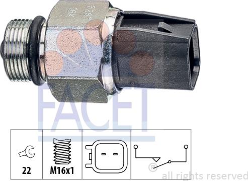 FACET 7.6267 - Interruttore, Luce di retromarcia autozon.pro