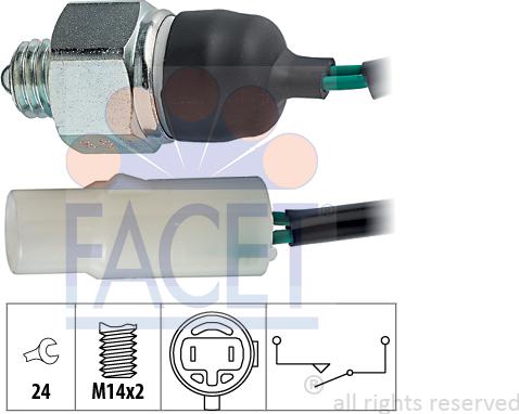 FACET 7.6206 - Interruttore, Luce di retromarcia autozon.pro