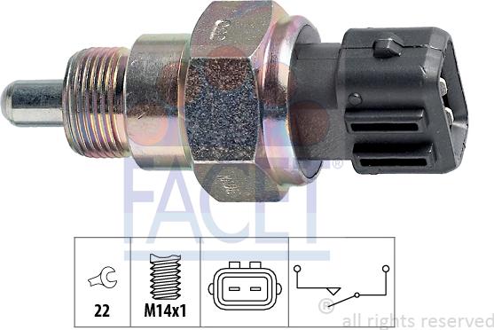 FACET 76.216 - Interruttore, Luce di retromarcia autozon.pro