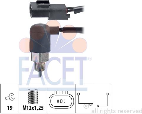 FACET 7.6211 - Interruttore, Luce di retromarcia autozon.pro